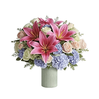 Graceful Lily Display