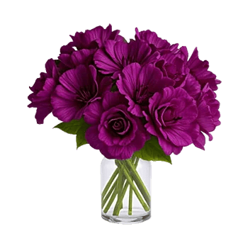 Crimson Blossom Harmony