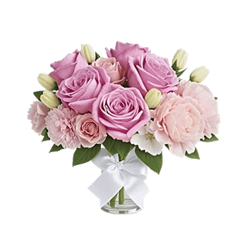 Blush Romantic Centerpiece