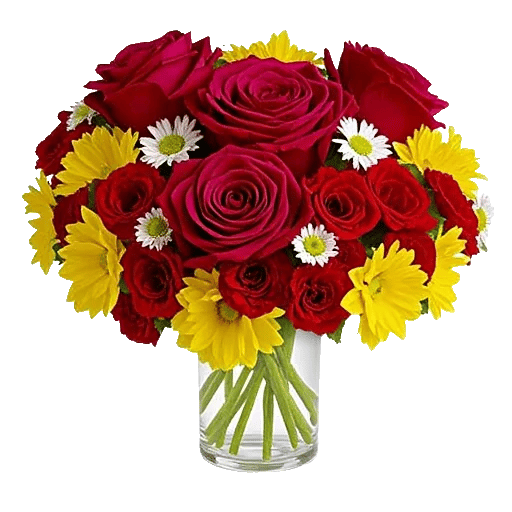 Crimson Blossom Harmony