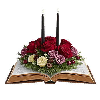 Blush Romantic Centerpiece