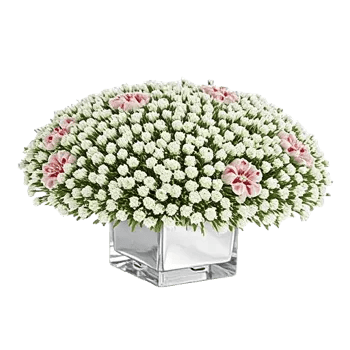 Blush Romantic Centerpiece