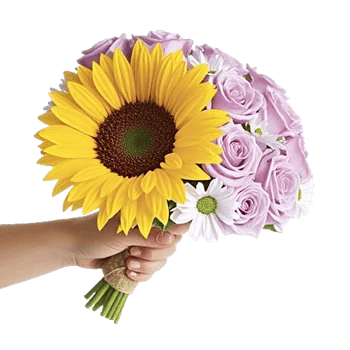 Golden Sunflower Bouquet