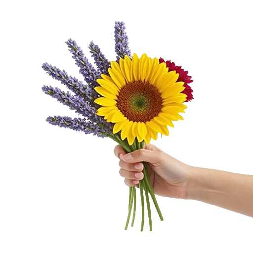 Golden Sunflower Bouquet