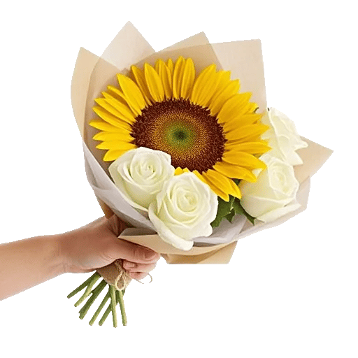 Golden Sunflower Bouquet