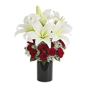 Graceful Lily Display