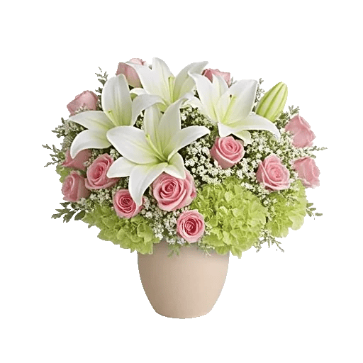 Graceful Lily Display