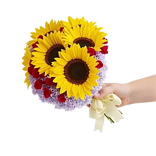 Golden Sunflower Bouquet