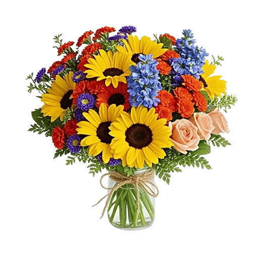 Bright Cheerful Sunflowers