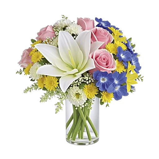 Graceful Lily Display