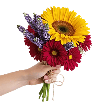 Golden Sunflower Bouquet