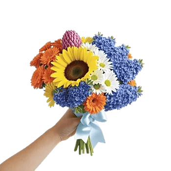 Golden Sunflower Bouquet