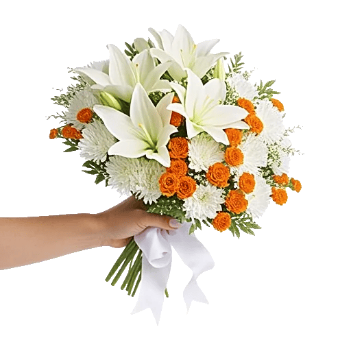 Graceful Lily Display