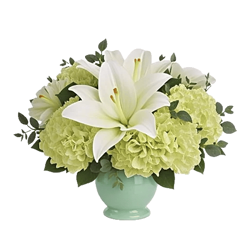 Serene Lily Cascade
