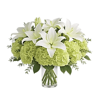 Graceful Lily Display
