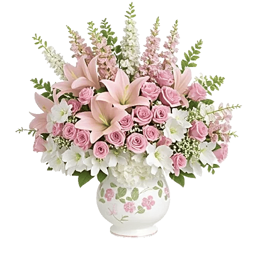 Blooming Serenity Display