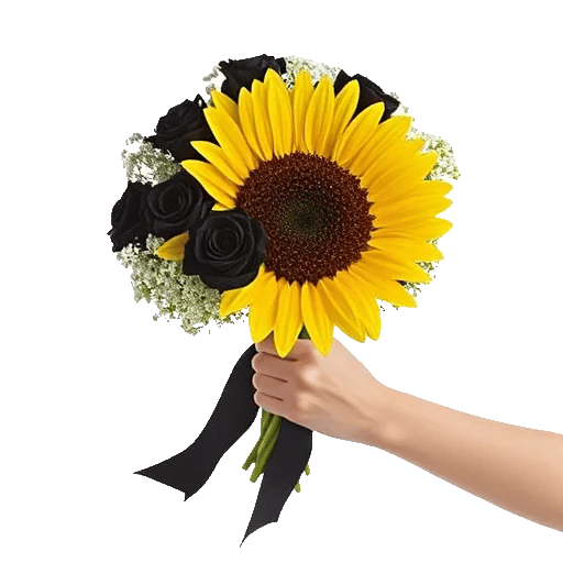 Golden Sunflower Bouquet