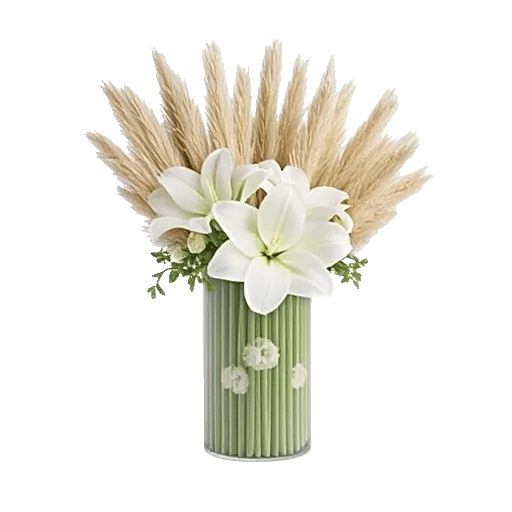 Graceful Lily Display