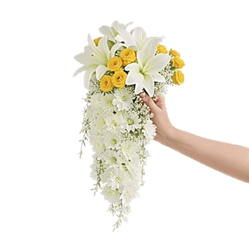 Delicate Petal Cascade