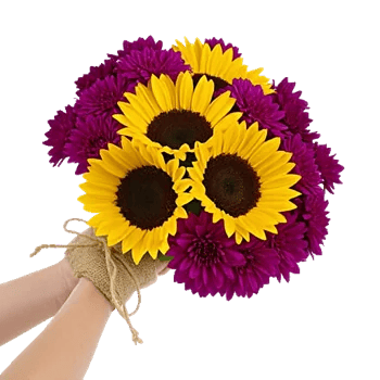 Amber Sunflower Glow