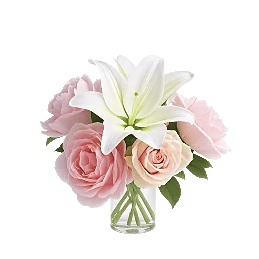 Graceful Lily Display