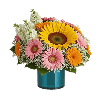 Golden Sunflower Bouquet