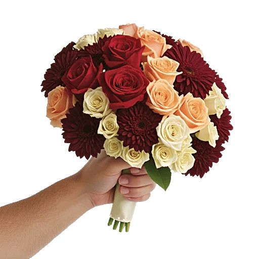 Crimson Blossom Harmony