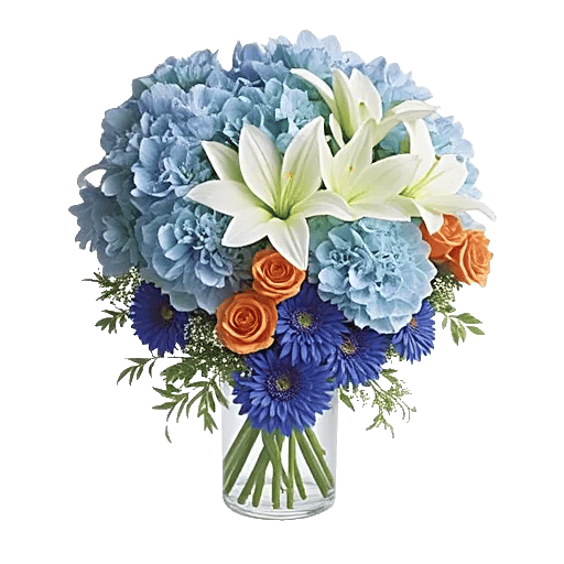 Azure Sky Blooms