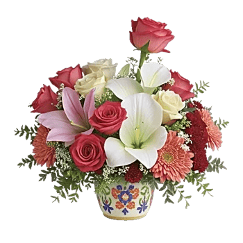 Blush Romantic Centerpiece