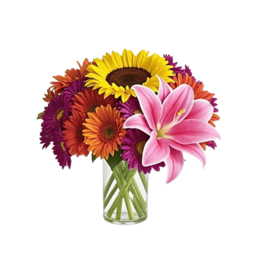 Radiant Bloom Cascade