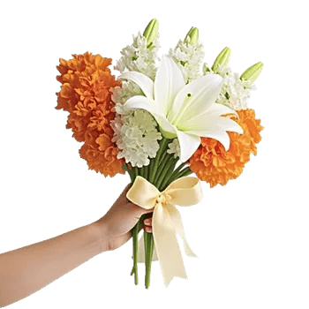 Graceful Lily Display