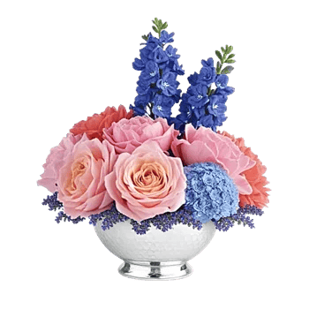 Blush Romantic Centerpiece