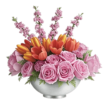 Blush Romantic Centerpiece