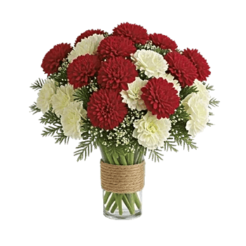 Crimson Blossom Harmony