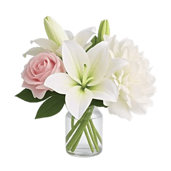 Graceful Lily Display