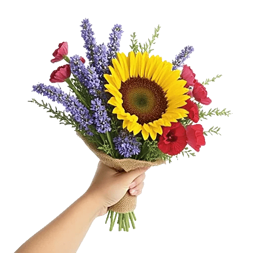 Golden Sunflower Bouquet