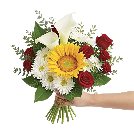 Golden Sunflower Bouquet