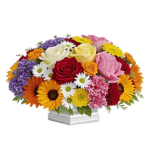 Blush Romantic Centerpiece