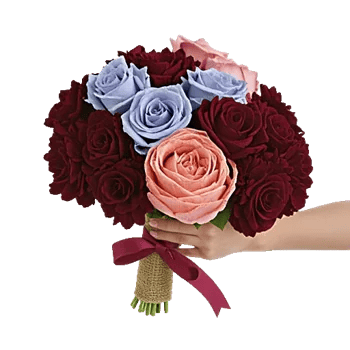 Elegant Blue Roses