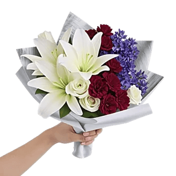 Graceful Lily Display