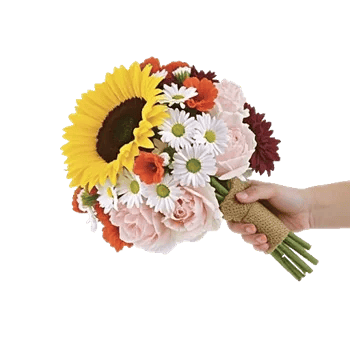 Golden Sunflower Bouquet