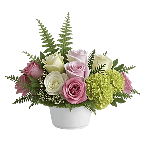 Blush Romantic Centerpiece