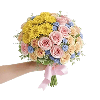 Delicate Petal Cascade