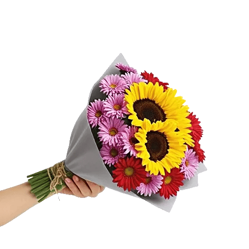 Golden Sunflower Bouquet