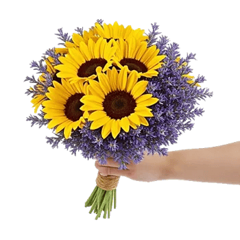 Golden Sunflower Bouquet