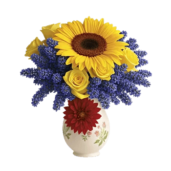 Radiant Bloom Cascade