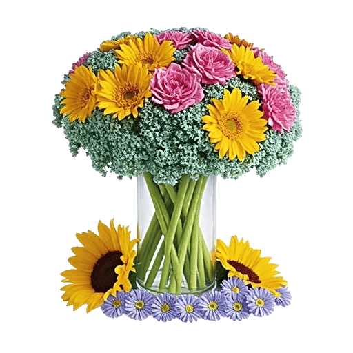 Radiant Bloom Cascade