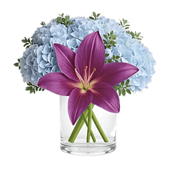 Graceful Lily Display