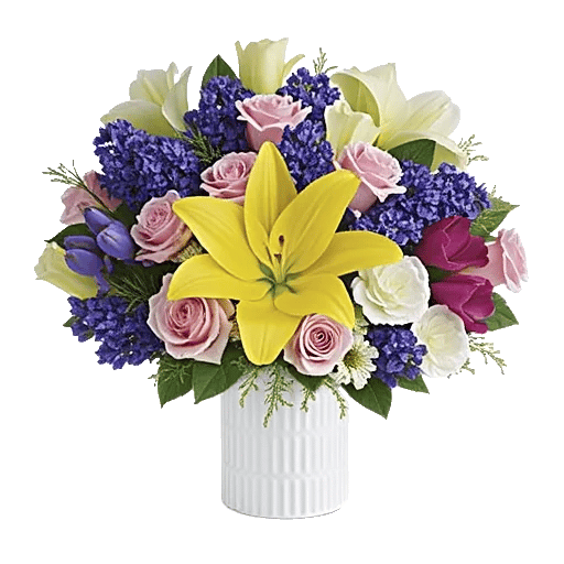 Graceful Lily Display