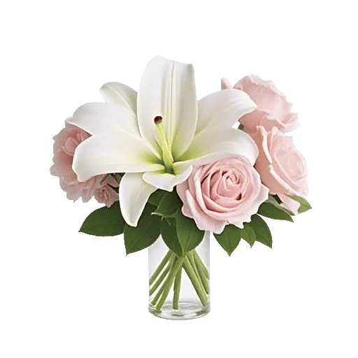 Graceful Lily Display